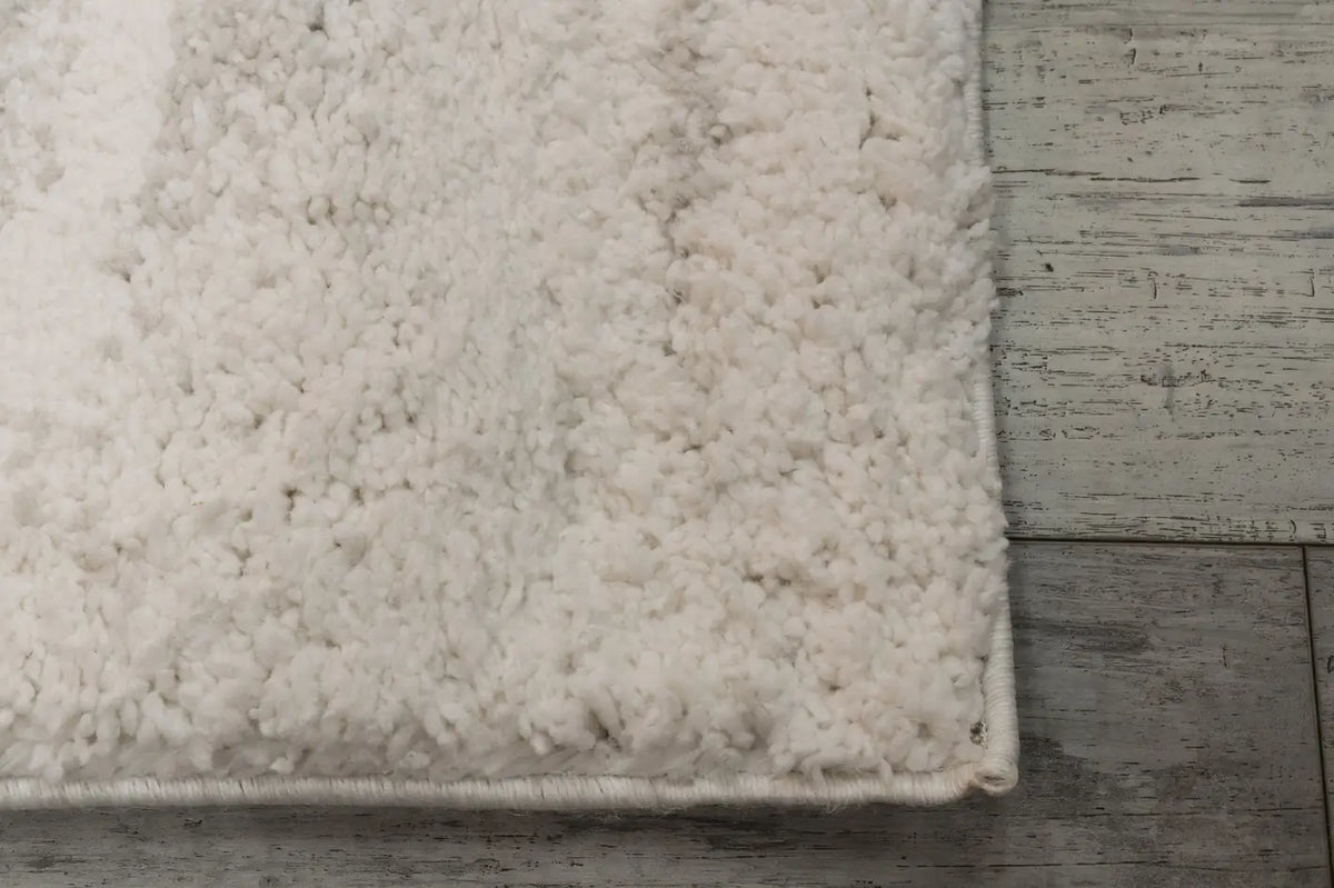Dynamic Rugs Haven 19593 Power Loomed Modern Grey Rug - Corner
