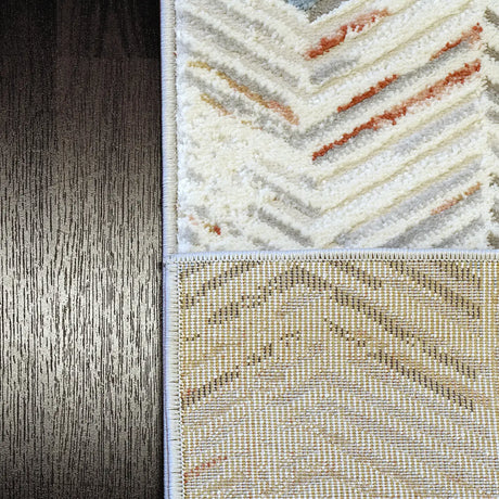 Dynamic Rugs Zen 8342 Grey/Multi Rugs - Corner