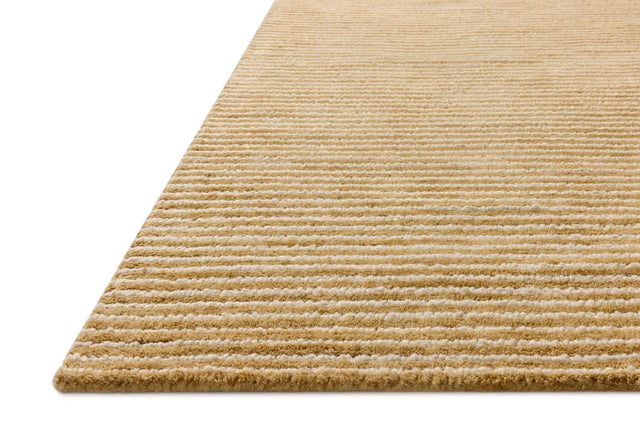 Loloi Sunday SUN-01 Wheat / Ivory Hand Tufted Rug - rug corner