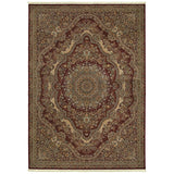 Oriental Weavers Sphinx Masterpiece 8022R Red / Gold Rugs - main flat