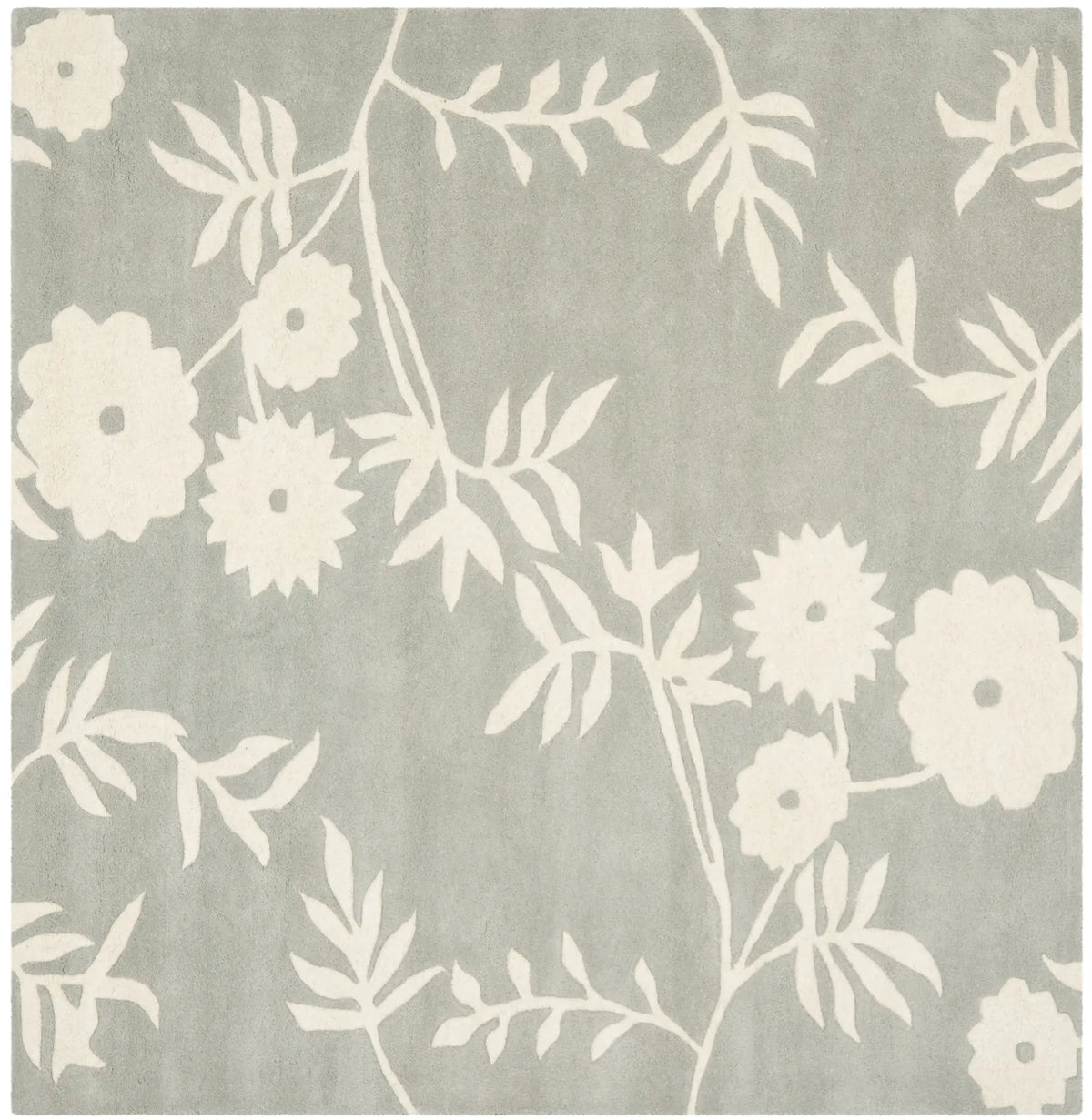 Safavieh Soho 6'-0" x 6'-0" Rug in Grey / Ivory