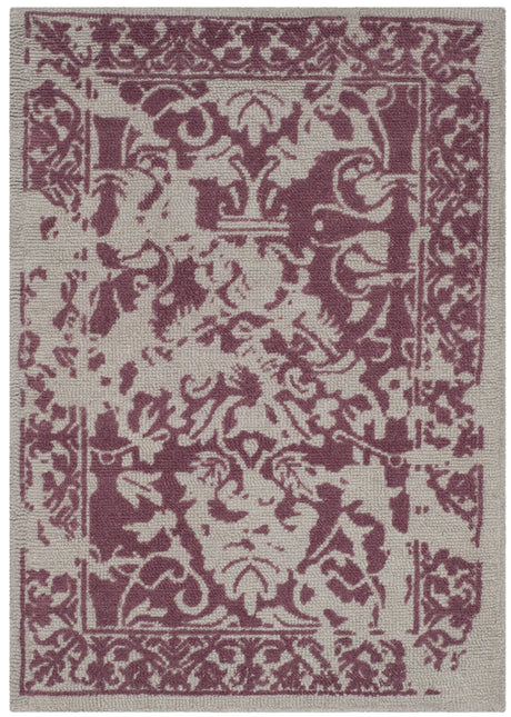 Safavieh Restoration Vintage 2'-0" x 3'-0" Rug in Silver / Purple