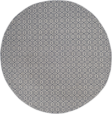 Safavieh Montauk 6'-0" x 6'-0" Rug in Ivory / Navy