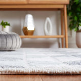Safavieh Ebony 4'-0" x 6'-0" Rug in Grey / Ivory