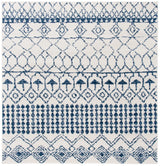 Safavieh Tulum 6'-7" x 6'-7" Rug in Ivory / Navy