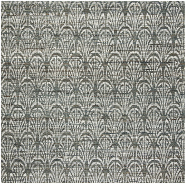 Safavieh Cape Cod 6'-0" x 6'-0" Rug in Slate / Ivory