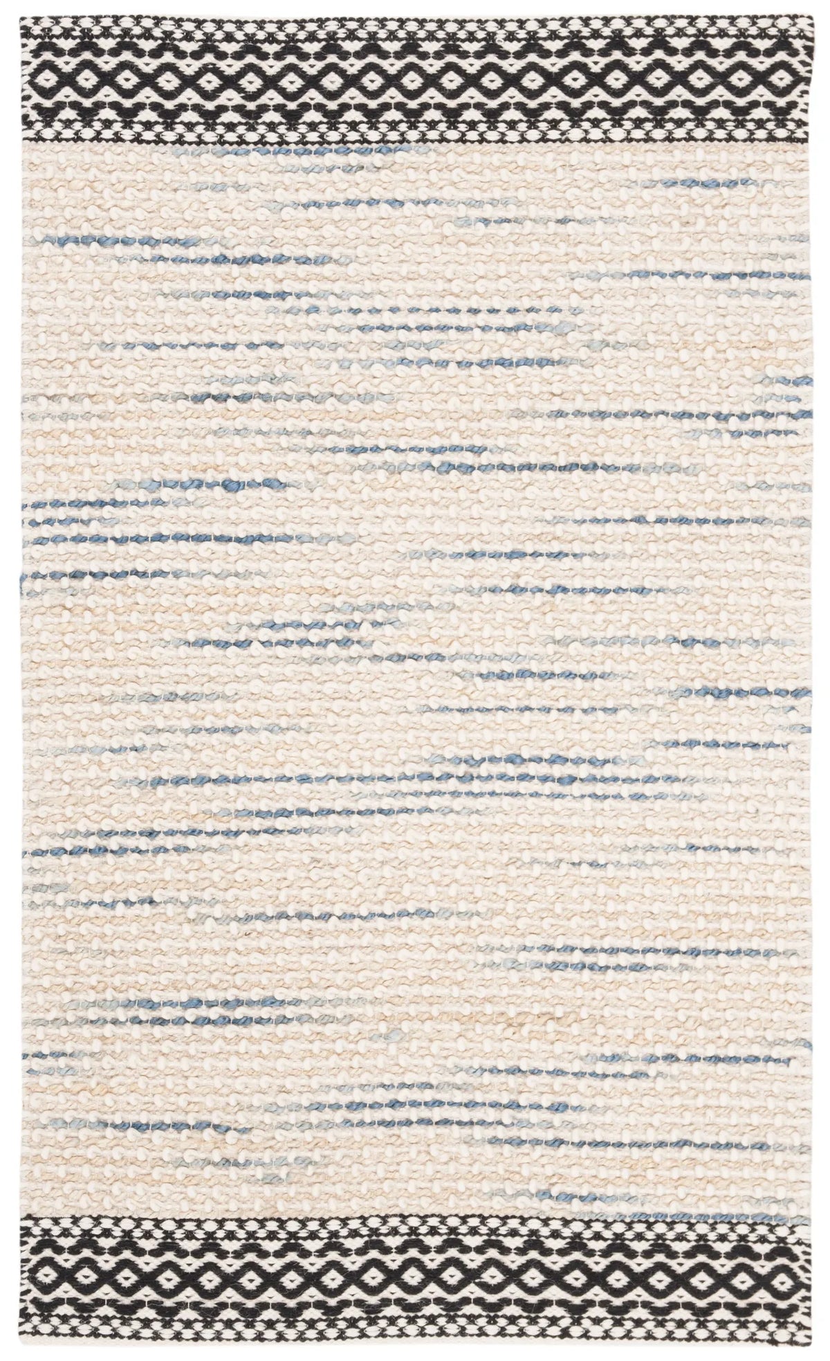 Safavieh Natura 3'-0" x 5'-0" Rug in Black / Ivory
