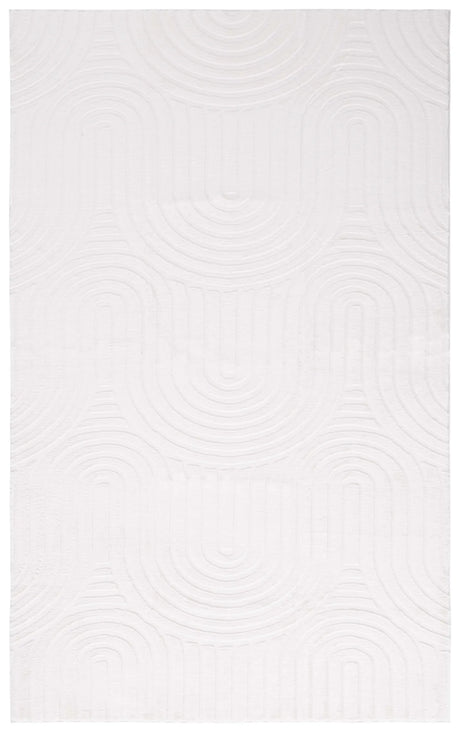 Safavieh Faux Rabbit Fur  800 4'-0" x 6'-0" Rug in Ivory