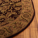 Safavieh Classic 4'-6" x 6'-6" Rug in Dark Plum / Gold