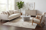 Dynamic Rugs Eclipse 63436 Power Loomed Modern Beige Rug - Room