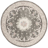Safavieh Aubusson 6'-0" x 6'-0" Rug in Ivory / Charcoal
