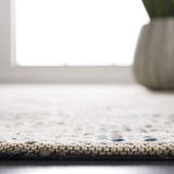 Safavieh Marbella 4'-0" x 6'-0" Rug in Denim / Beige