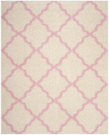 Safavieh Sgd-Dallas Shag 10'-0" x 14'-0" Rug in Ivory / Light Pink