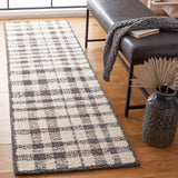 Safavieh Abstract 2'-3" x 6'-0" Rug in Ivory / Black