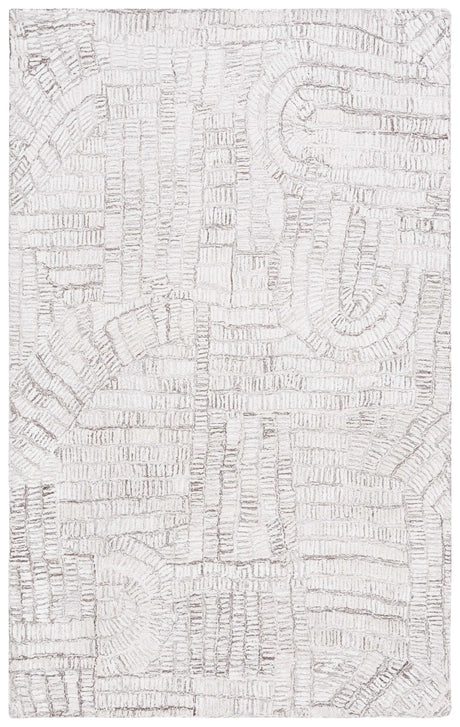 Safavieh Glamour 4'-0" x 6'-0" Rug in Brown / Ivory