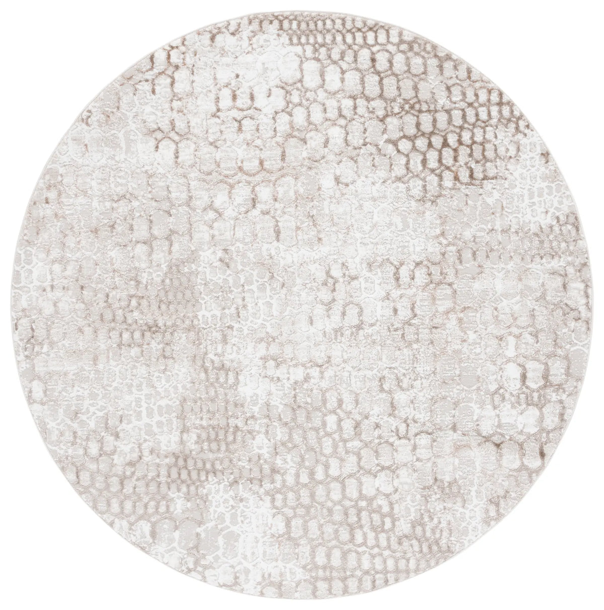 Safavieh Carter 6'-7" x 6'-7" Rug in Ivory / Brown