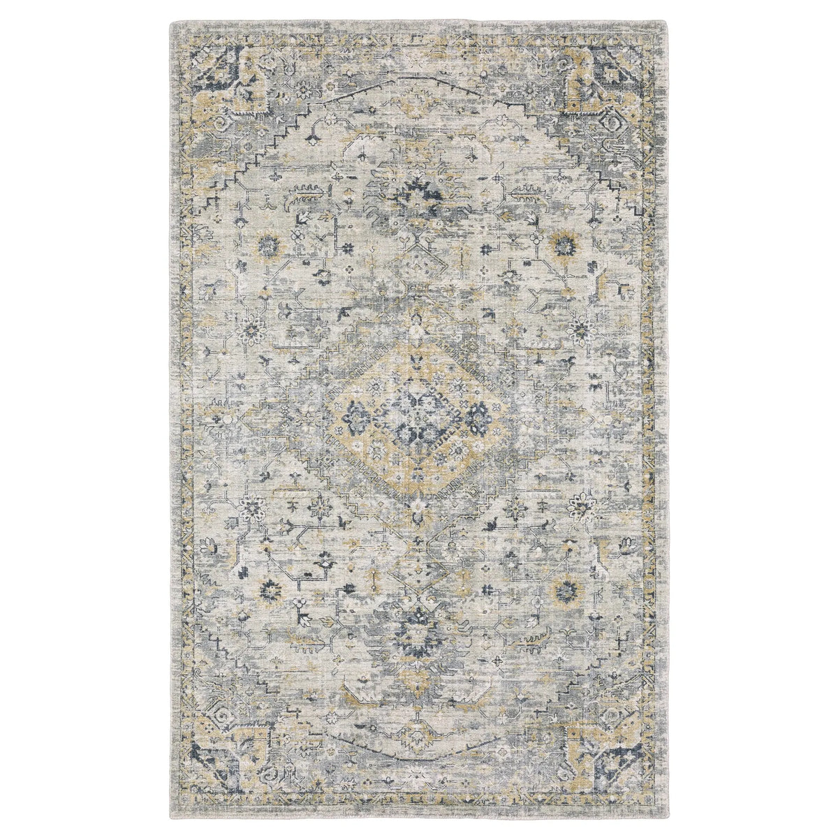 Oriental Weavers Sphinx Windham WIN03 Gold Rugs - main flat