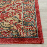 Safavieh Mahal 2'-2" x 8'-0" Rug in Navy / Red