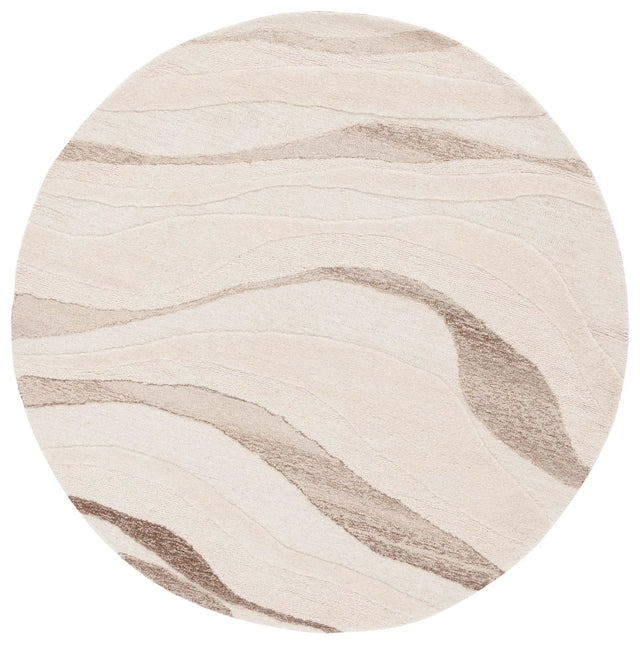 Safavieh Fifth Avenue 6'-0" x 6'-0" Rug in Ivory / Beige