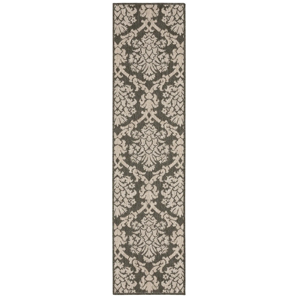 Oriental Weavers Latitude 8020K Grey/ Charcoal Rug - runner