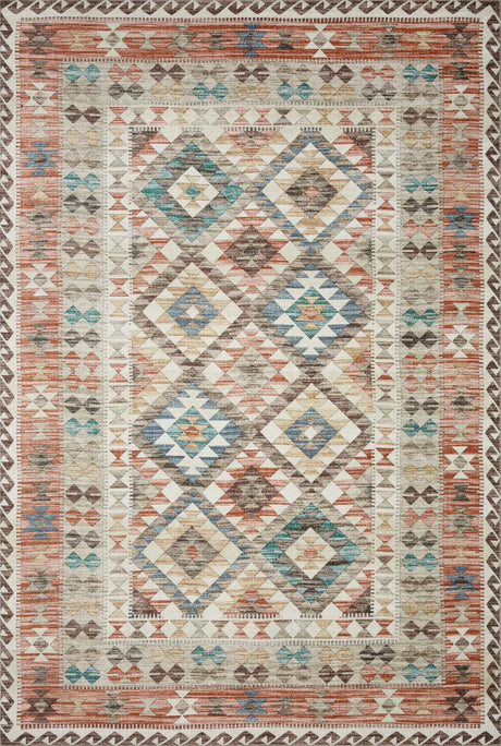 Loloi Zion Zio-04 Ivory/Multi Rugs - main flat