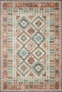 Loloi Zion Zio-04 Ivory/Multi Rugs - main flat
