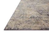 Loloi Indra Ina-03 Charcoal/Natural Rug - rug corner