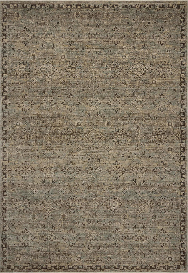 Loloi Briar BRR-06 Mist / Granite Rug - main flat