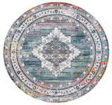 Safavieh Aria 6'-5" x 6'-5" Rug in Ivory / Blue