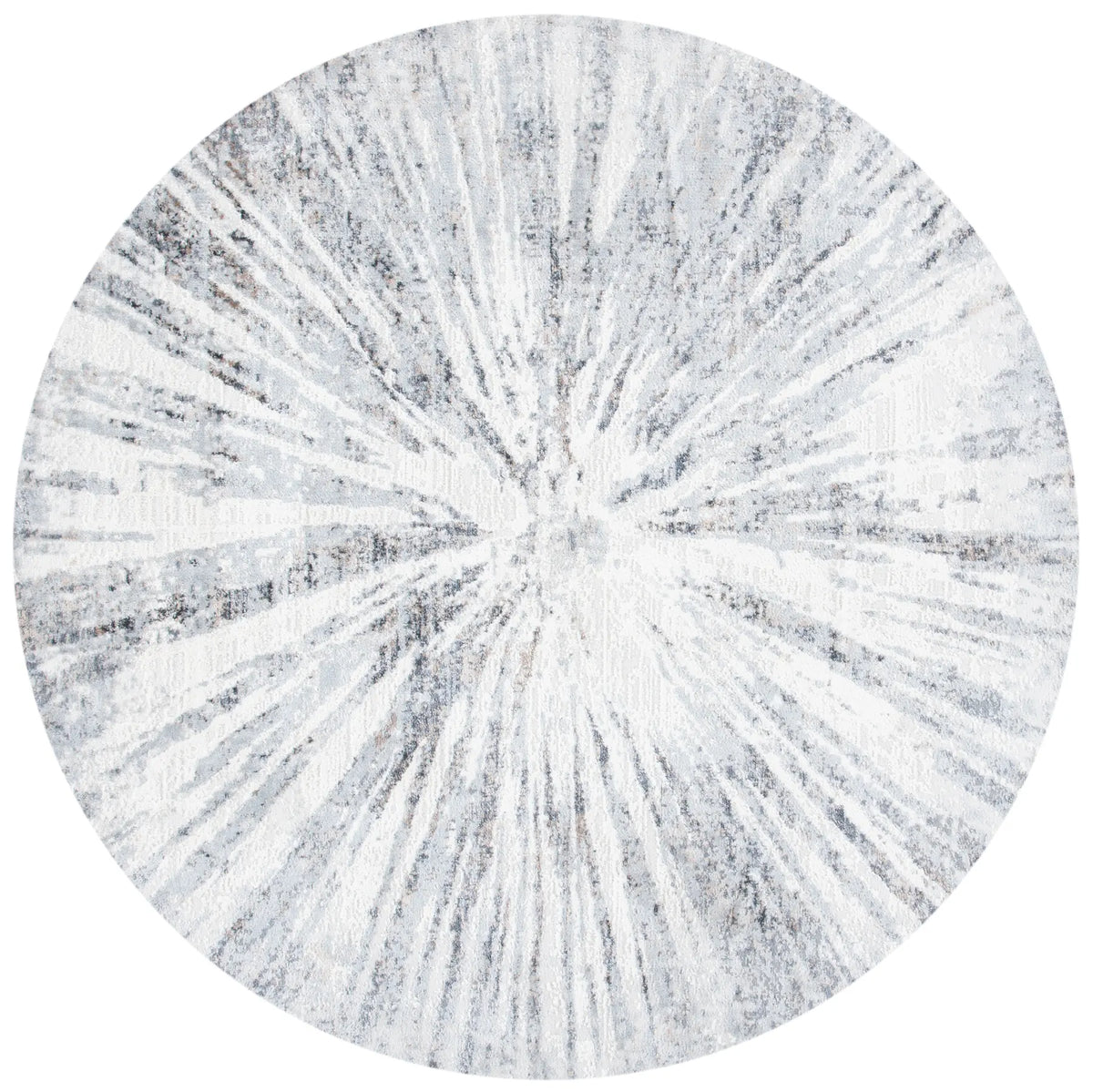Safavieh Amelia 6'-7" x 6'-7" Rug in Grey / Gold
