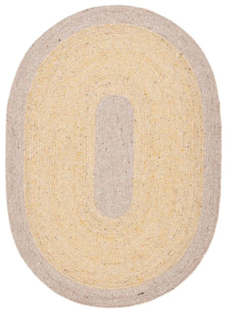 Safavieh Braided 5'-0" x 7'-0" Rug in Gold / Beige