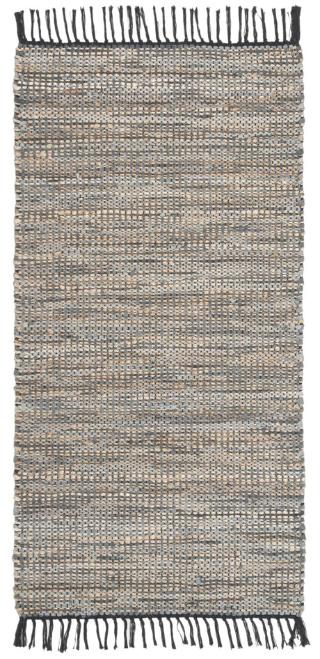 Safavieh Vintage Leather 2'-0" x 3'-0" Rug in Grey