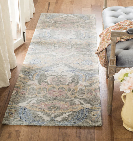 Safavieh Aubusson 2'-3" x 8'-0" Rug in Ivory / Sage