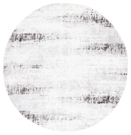 Safavieh Berber Shag 7'-0" x 7'-0" Rug in Grey / Dark Grey