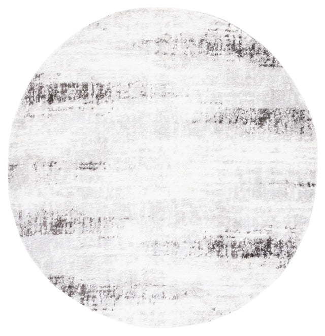 Safavieh Berber Shag 7'-0" x 7'-0" Rug in Grey / Dark Grey