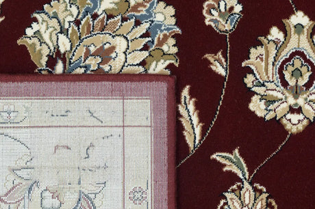 Dynamic Rugs Ancient Garden 57365 Red / Ivory Rugs - Corner