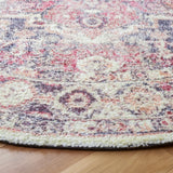Safavieh Classic Vintage 6'-0" x 6'-0" Rug in Red / Blue