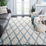 Safavieh Kenya 6'-0" x 9'-0" Rug in Ivory / Blue