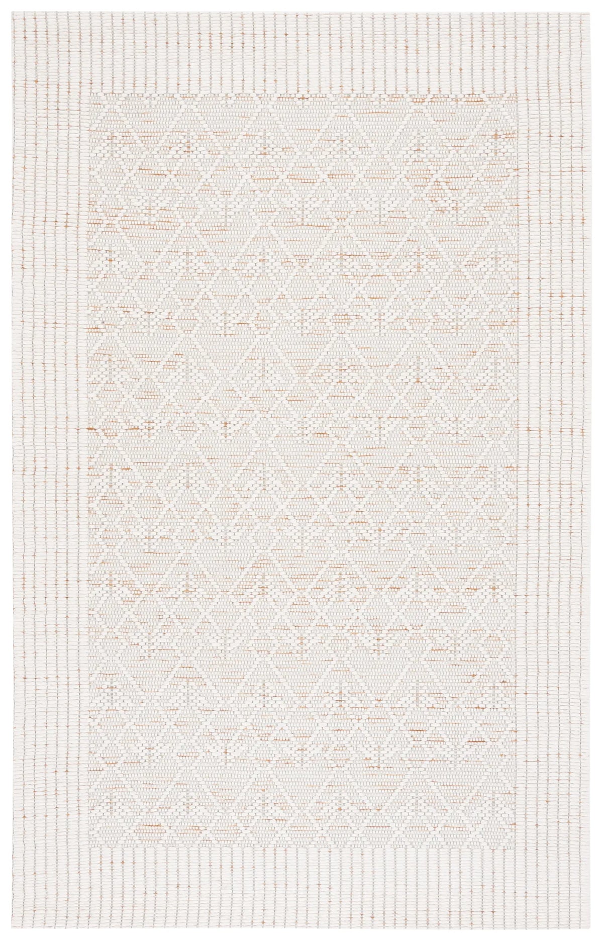 Safavieh Marbella 4'-0" x 6'-0" Rug in Ivory / Brown
