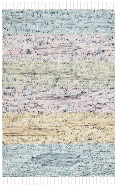 Safavieh Casablanca 4'-0" x 6'-0" Rug in Turquoise / Pink