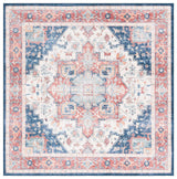 Safavieh Arizona 6'-0" x 6'-0" Rug in Rust / Dark Blue
