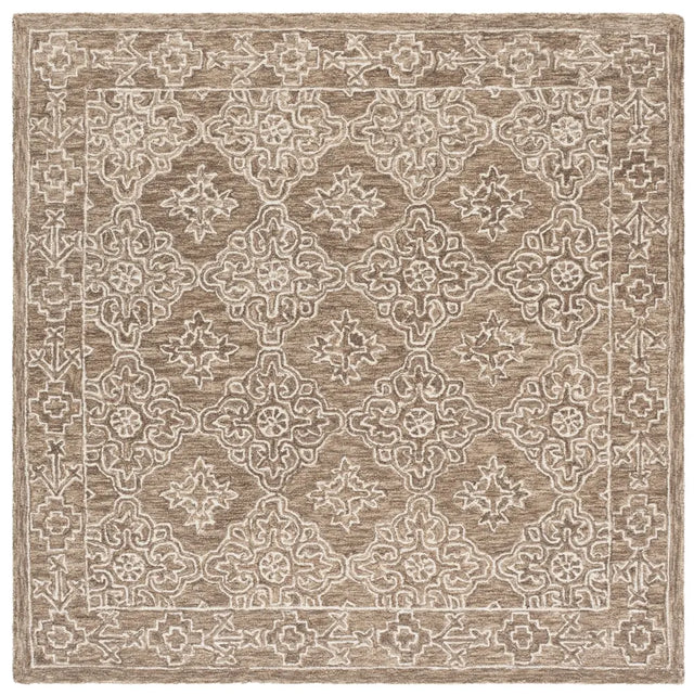 Safavieh Martha Stewart 6'-0" x 6'-0" Rug in Olive / Ivory