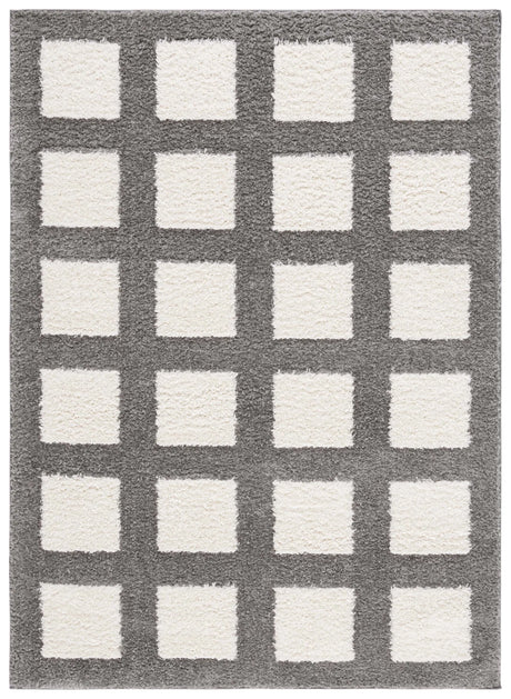 Safavieh Norway 4'-0" x 6'-0" Rug in Grey / Ivory