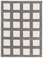 Safavieh Norway 4'-0" x 6'-0" Rug in Grey / Ivory