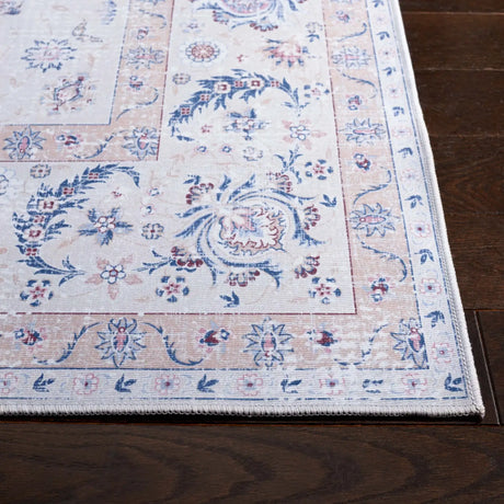 Safavieh Tucson 4'-0" x 6'-0" Rug in Ivory / Blue