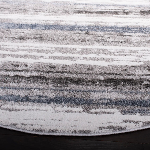 Safavieh Century 300 6'-7" x 6'-7" Rug in Grey / Blue