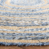 Safavieh Cape Cod 5'-0" x 5'-0" Rug in Blue / Natural