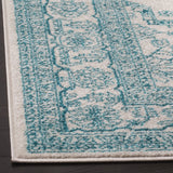 Safavieh Adirondack 4'-0" x 6'-0" Rug in Ivory / Teal