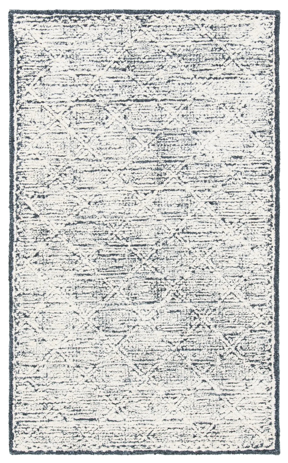 Safavieh Roslyn 3'-0" x 5'-0" Rug in Black / Ivory