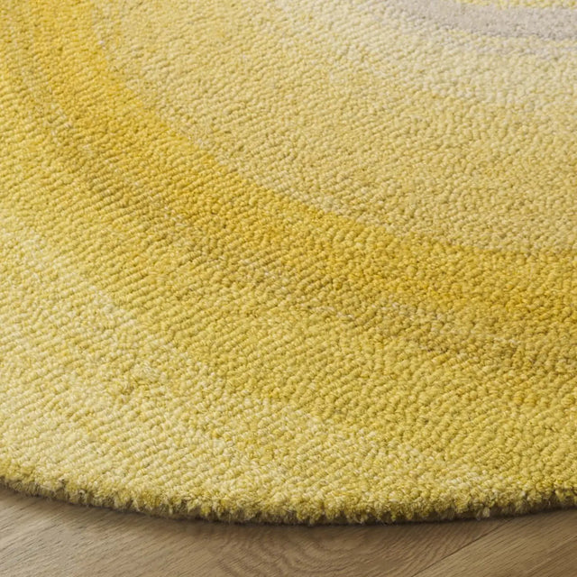 Safavieh Novelty 3'-0" x 3'-0" Rug in Gold / Grey
